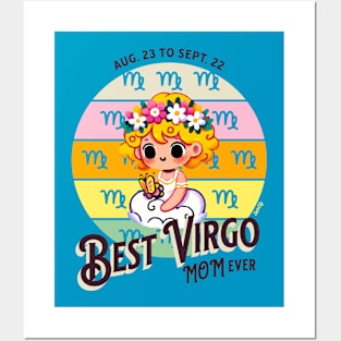 Best Virgo Mom Ever Posters and Art